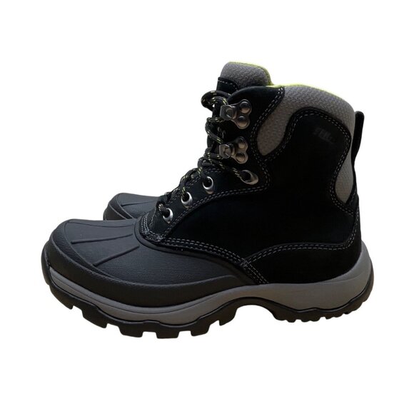 L.L.Bean Womens Black Primaloft Insulation 200G Winter Hiking Boots Sz  7M - Picture 5 of 10